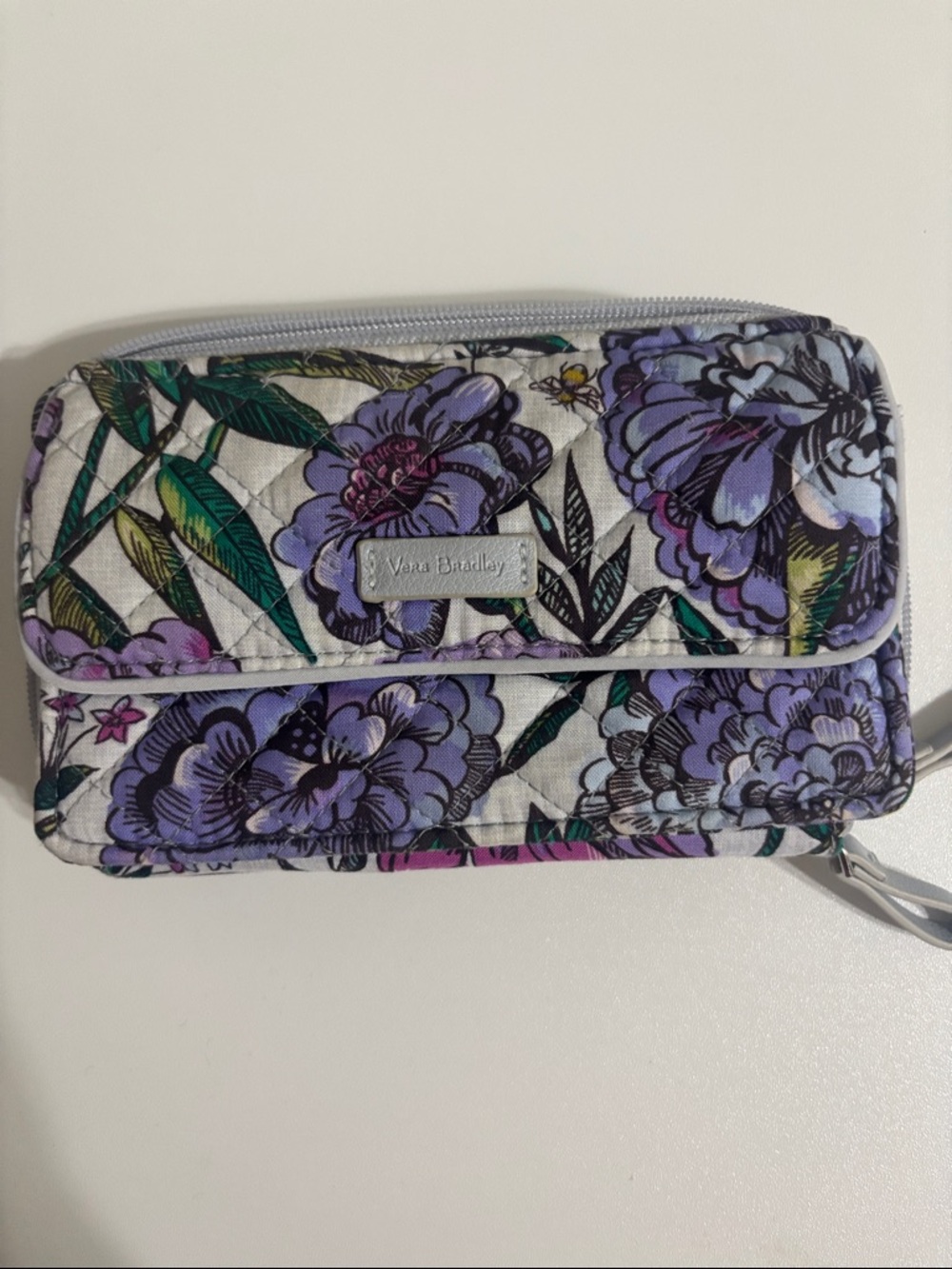 Vera Bradley Lavender Meadows Wallet